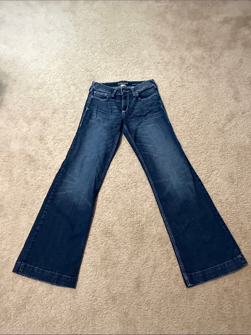 Ariat Dark Blue Perfect Rise Trouser Jeans